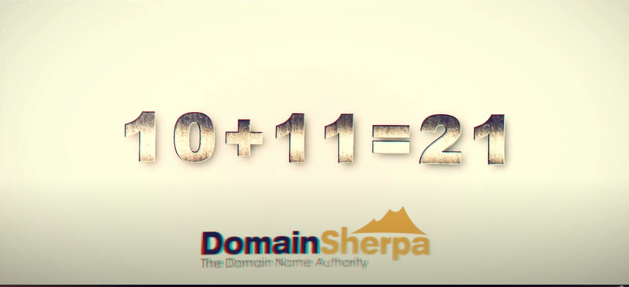 10+11=21